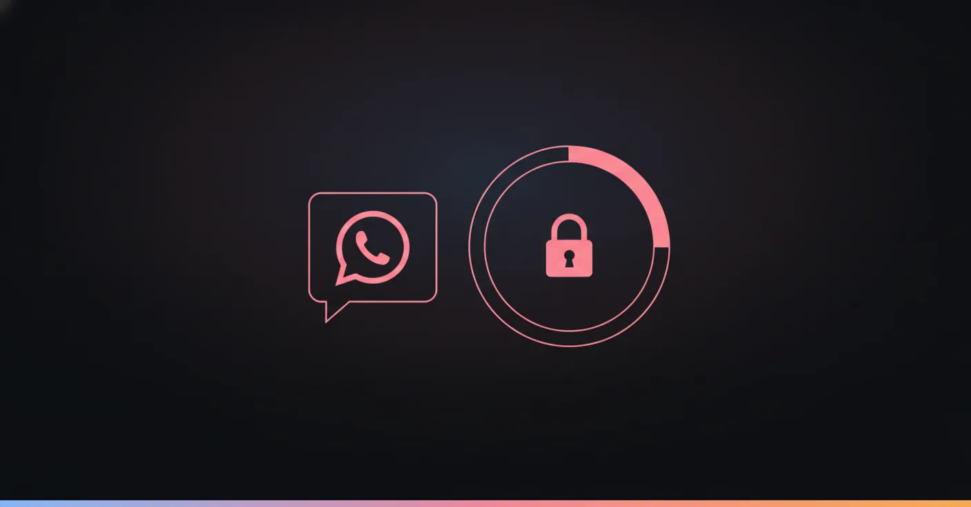 WhatsApp's 24-hour messaging window: free-form replies inside it, paid templates outside it Best AI agent platforms for WhatsApp automation 2027 and the 24-hour window: a chat bubble beside a draining countdown clock and a padlock