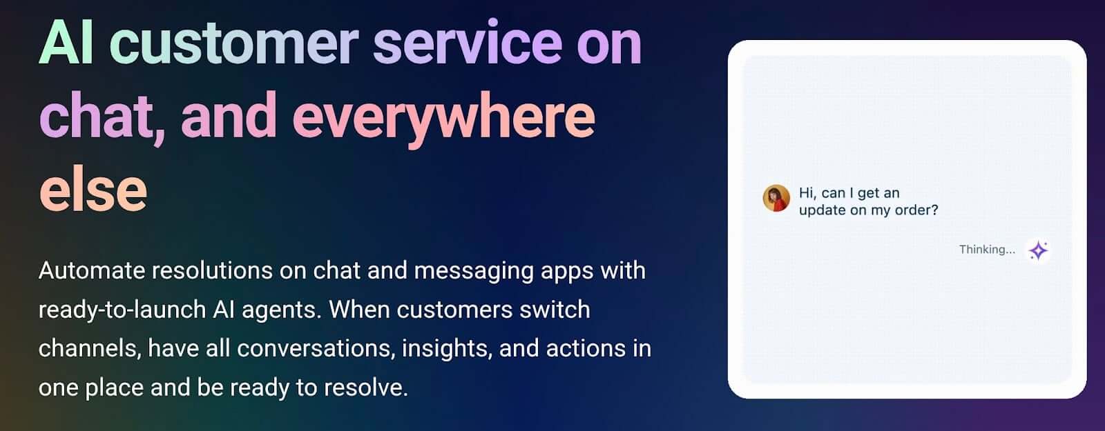 Freshchat unified inbox with the Freddy AI agent across channels