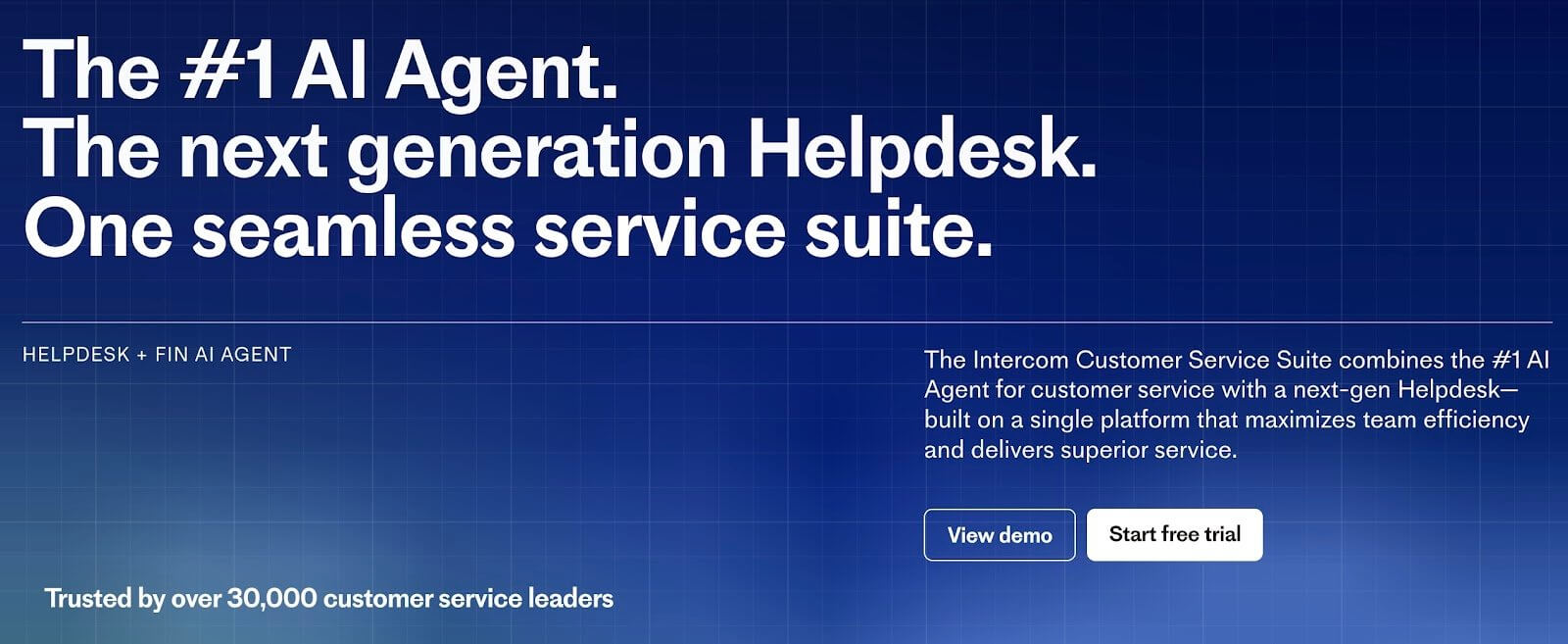 Intercom Fin AI agent resolving a customer support conversation